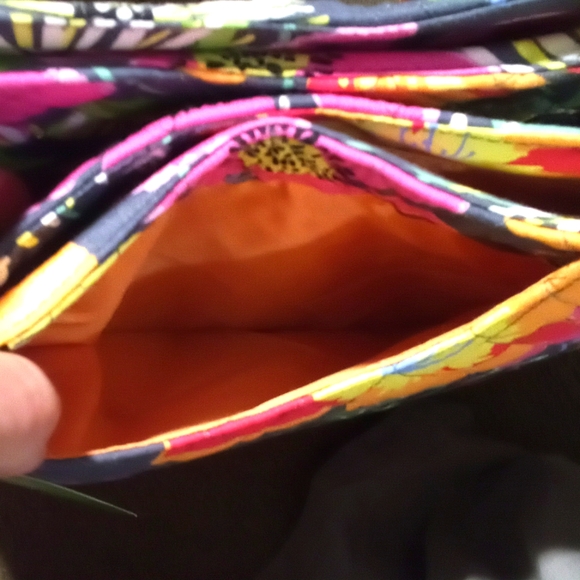 ^NWT!! Vera Bradley 'Jazzy Blooms' handbag - Picture 9 of 10